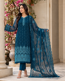 Neelam — Luxury chiffon Embroidered Ensemble
