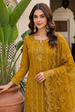 Sunehri Gul Chiffon embroidered 3pc suit