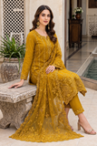 Sunehri Gul Chiffon embroidered 3pc suit