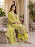 Zareen Gul — Embroidered chiffon with Brosiha dupata