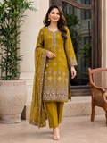 Gulzaré chiffon embroidered 3pc