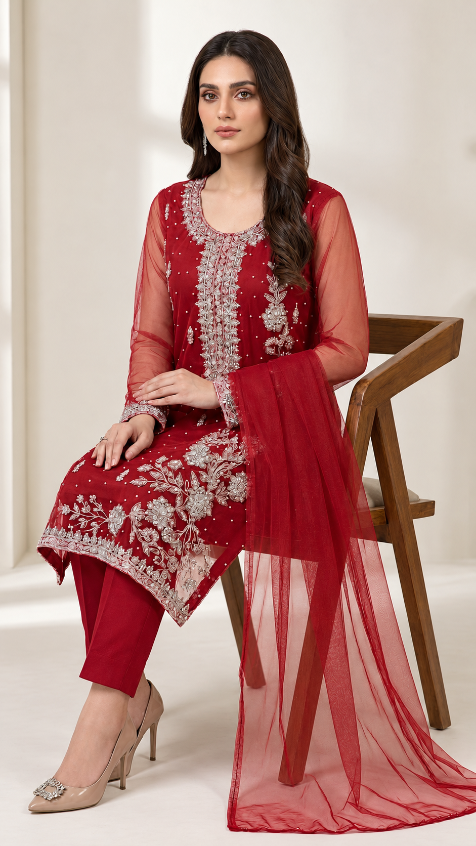 Rang-e-Noor — Luxury hand emblished Ensemble