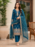 Zar-e-Meher chiffon embroiderd 3pc