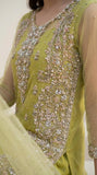 Zarafshan hand embellished breeze net 3pc