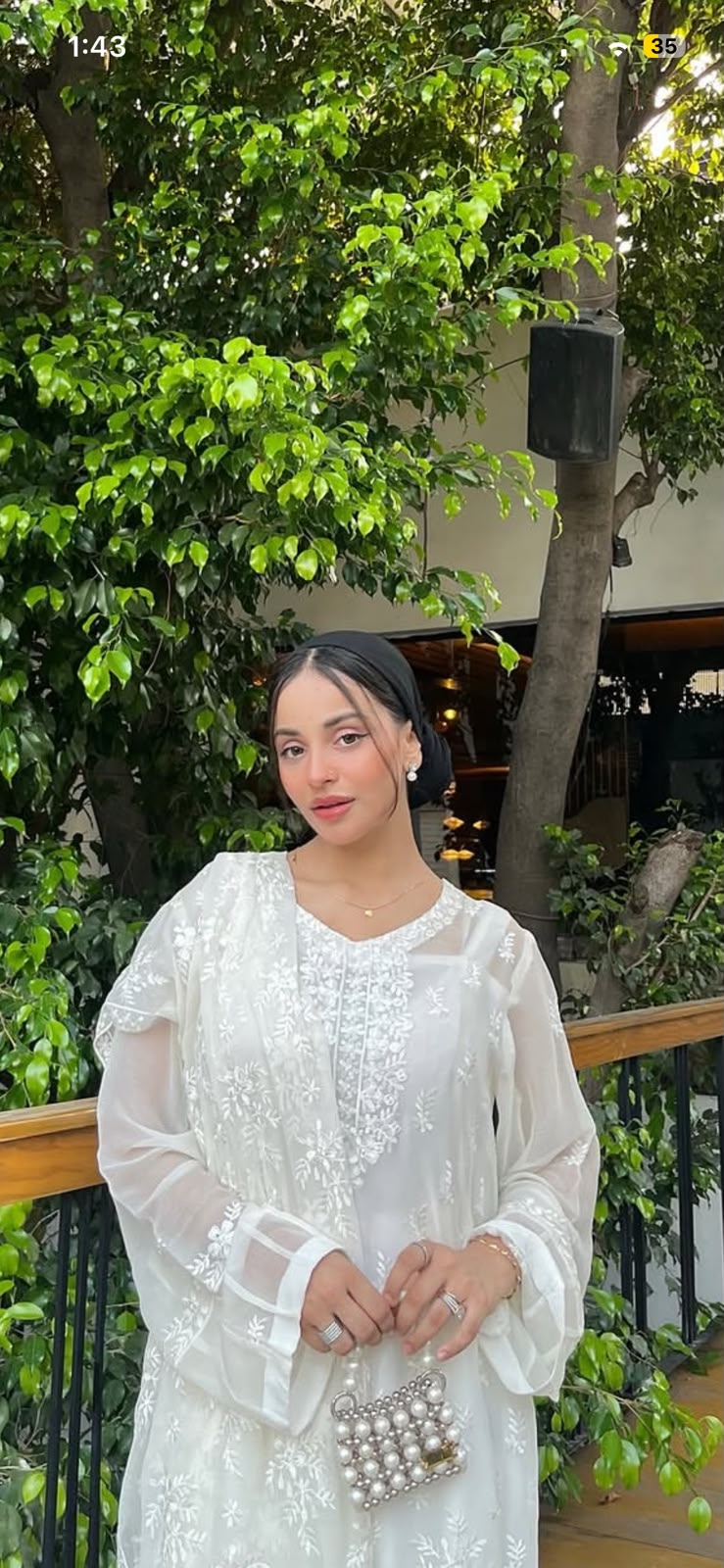 Aab-e-Noor Chiffon Embroided